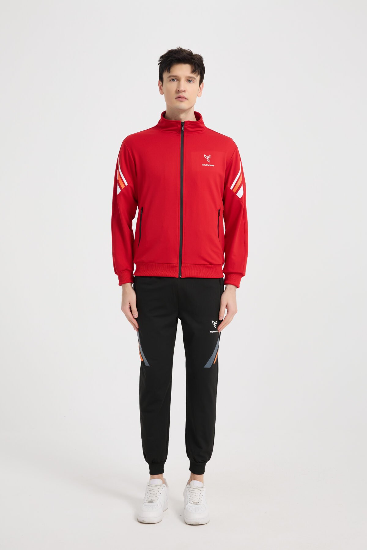 ⁦Men Agility Tracksuit Red⁩ - الصورة ⁦2⁩