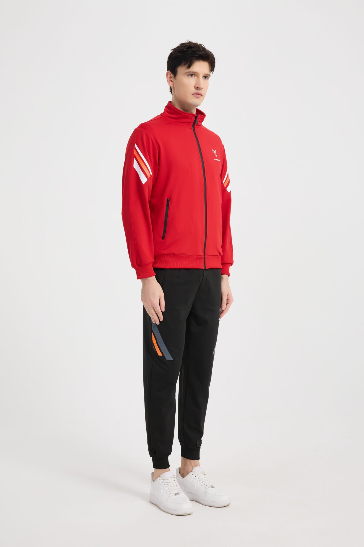 ⁦Men Agility Tracksuit Red⁩ - الصورة ⁦3⁩