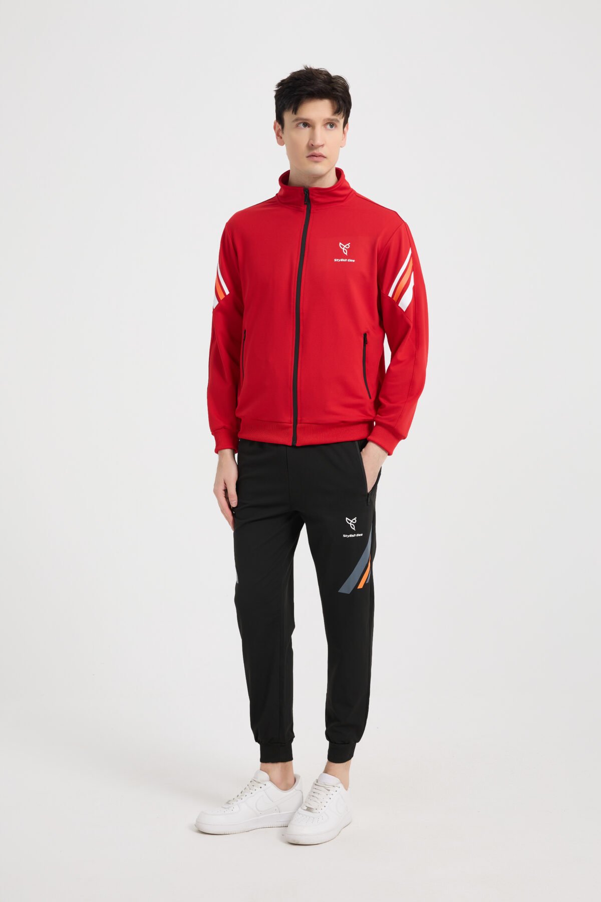 ⁦Men Agility Tracksuit Red⁩ - الصورة ⁦5⁩