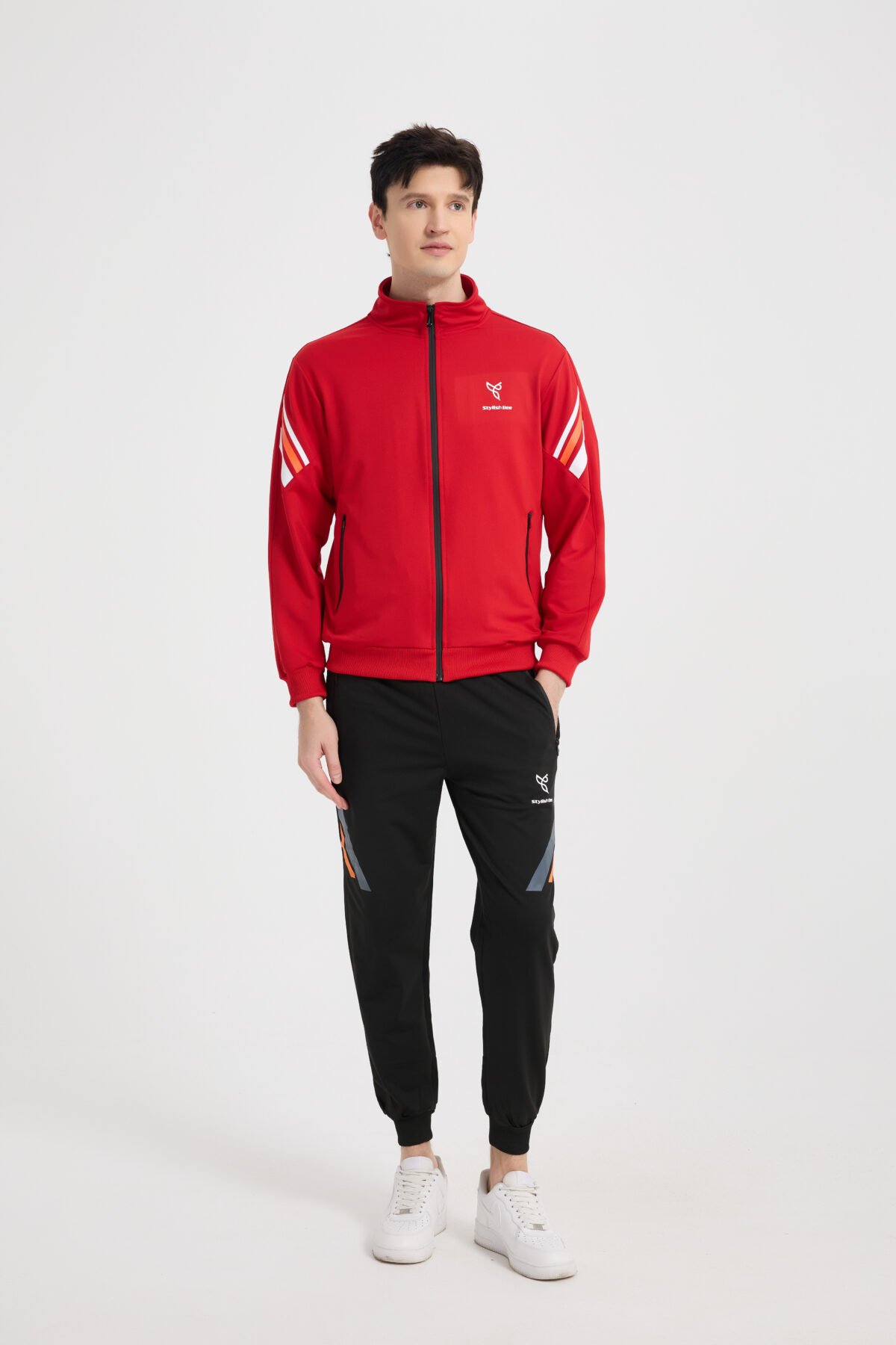 ⁦Men Agility Tracksuit Red⁩ - الصورة ⁦6⁩