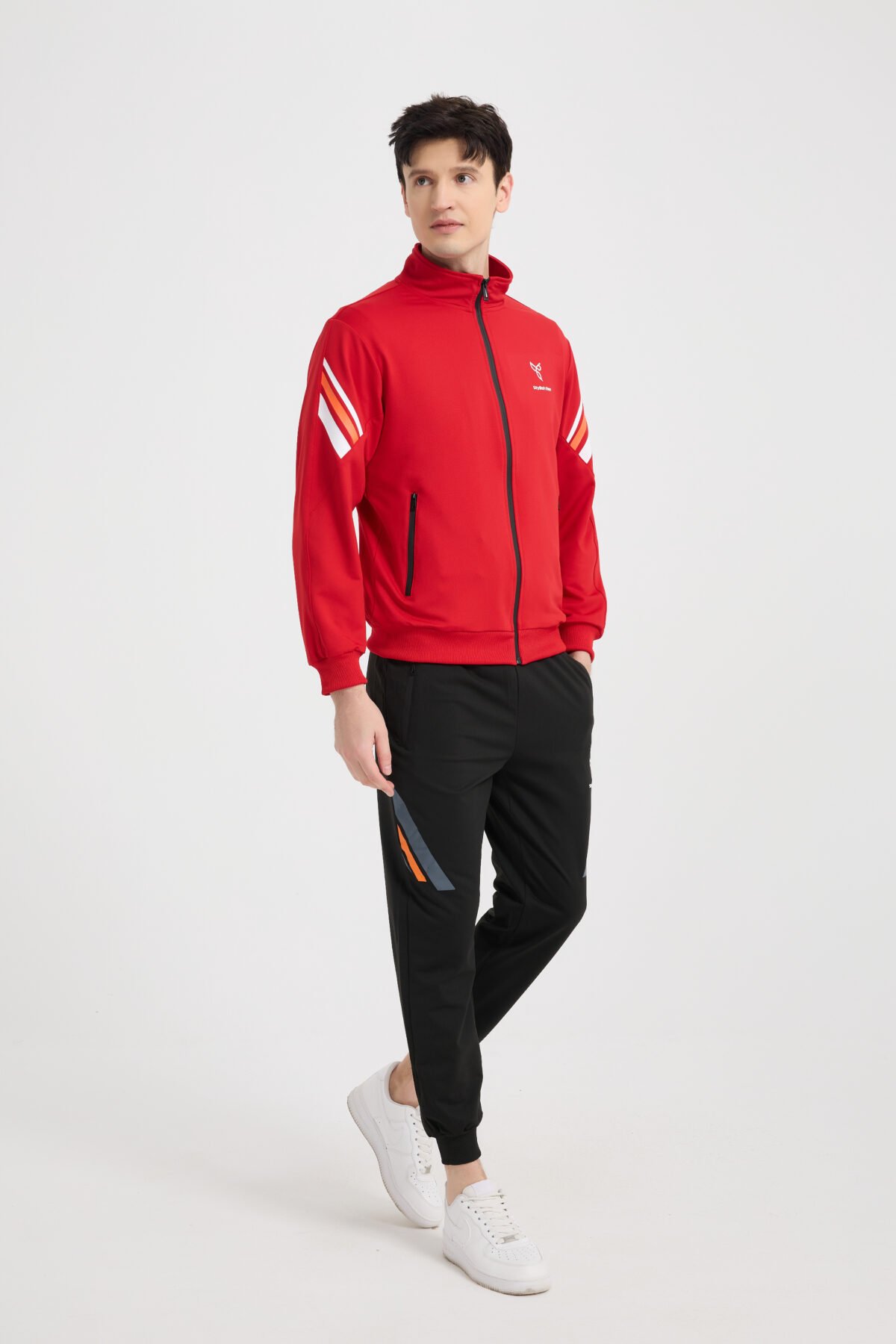 ⁦Men Agility Tracksuit Red⁩ - الصورة ⁦7⁩