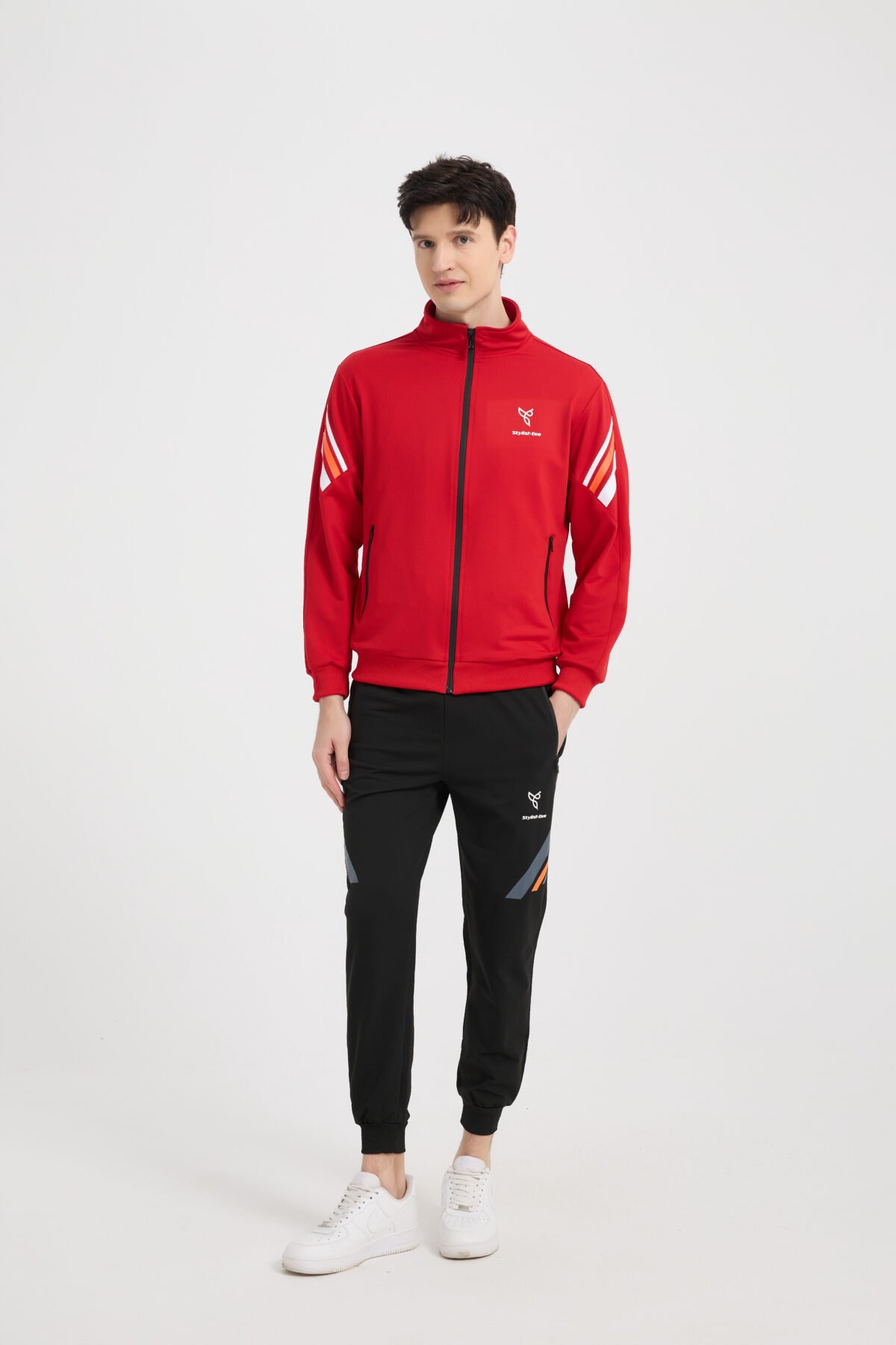 ⁦Men Agility Tracksuit Red⁩ - الصورة ⁦8⁩