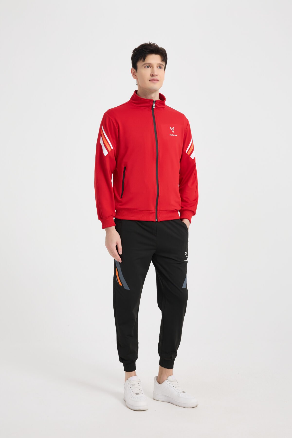 Men Agility Tracksuit Red