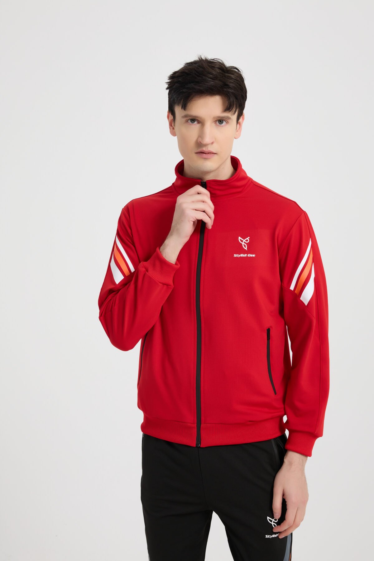 ⁦Men Agility Tracksuit Red⁩ - الصورة ⁦12⁩