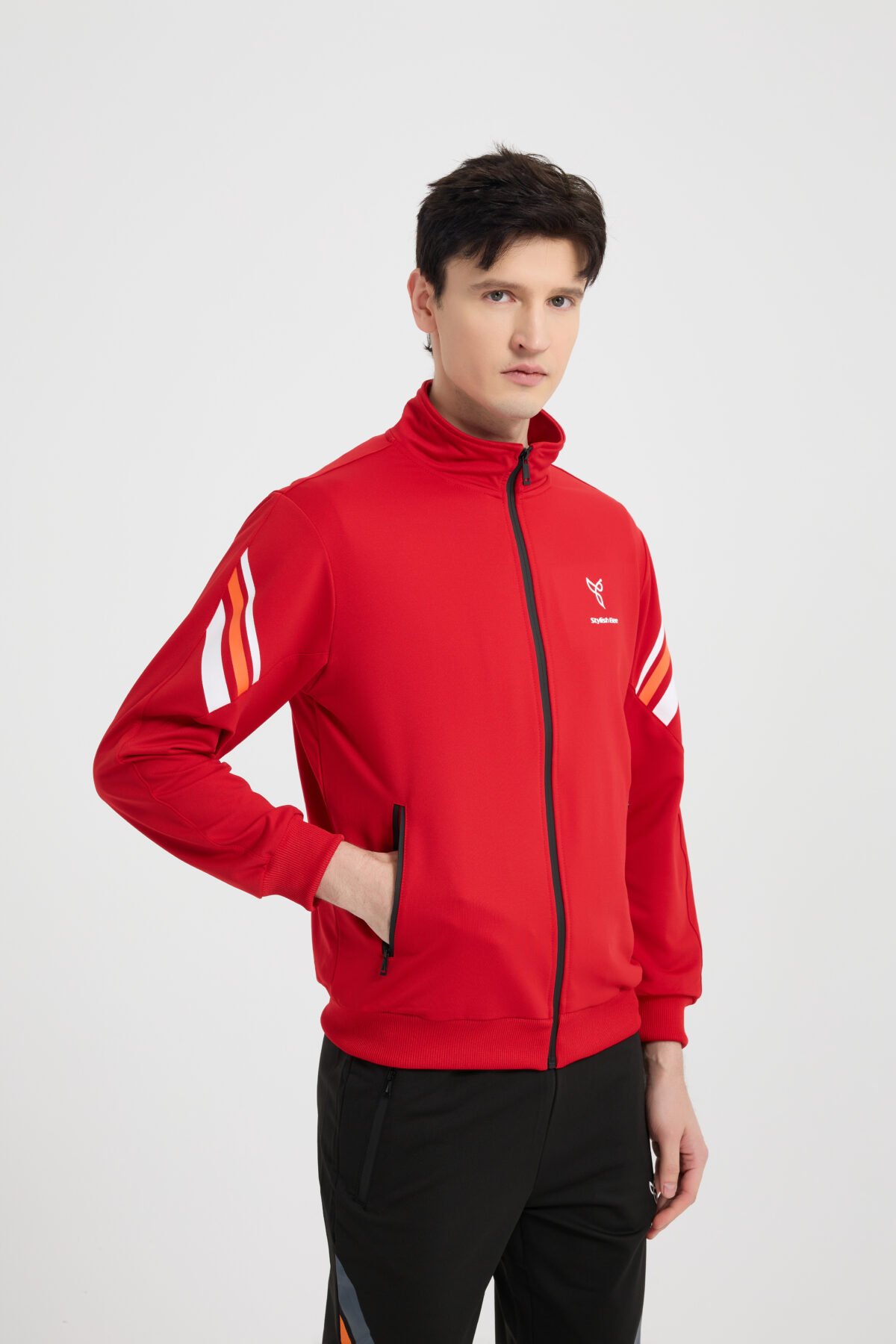 ⁦Men Agility Tracksuit Red⁩ - الصورة ⁦13⁩