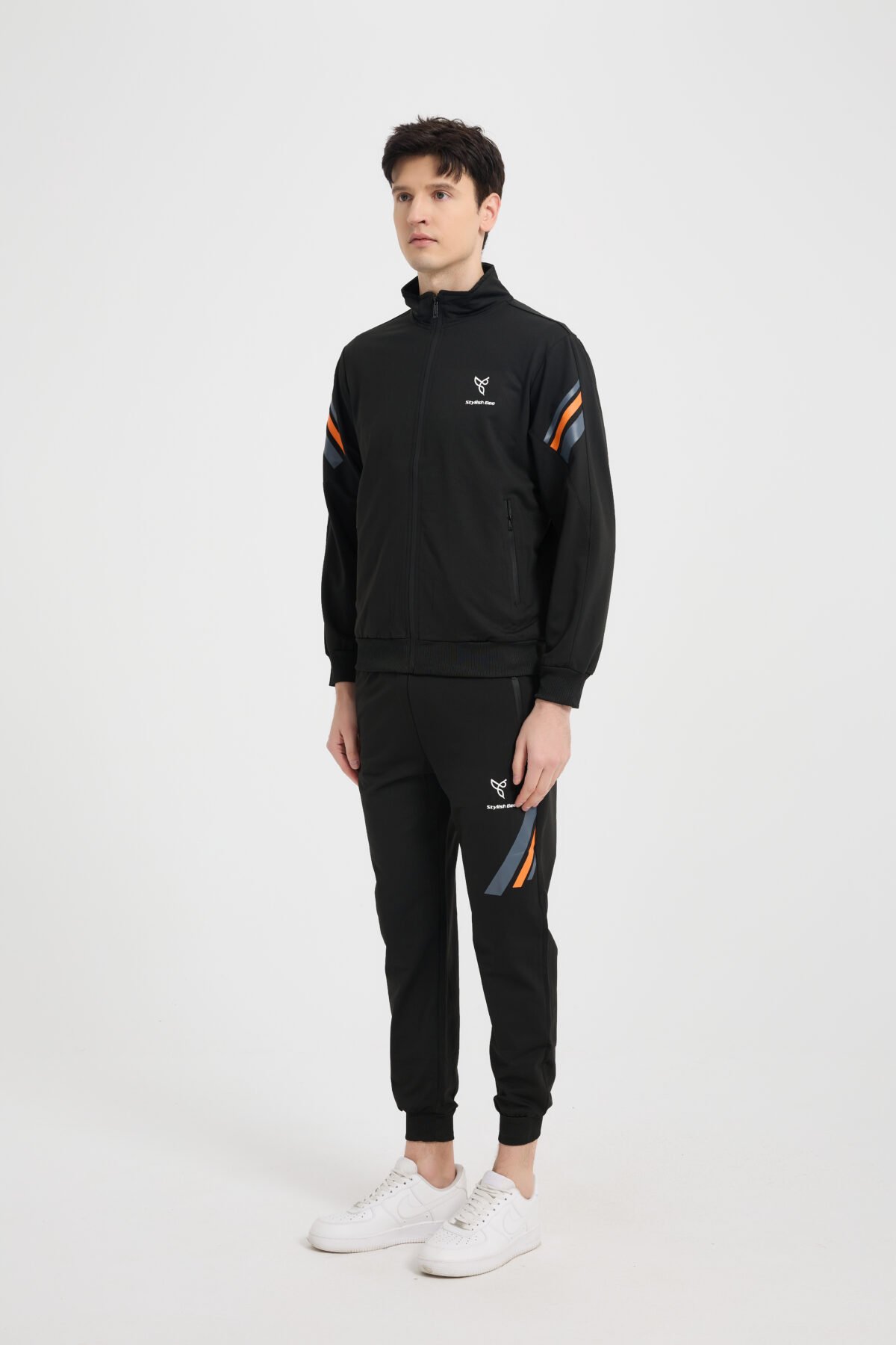 ⁦Men Agility Tracksuit Black⁩ - الصورة ⁦4⁩