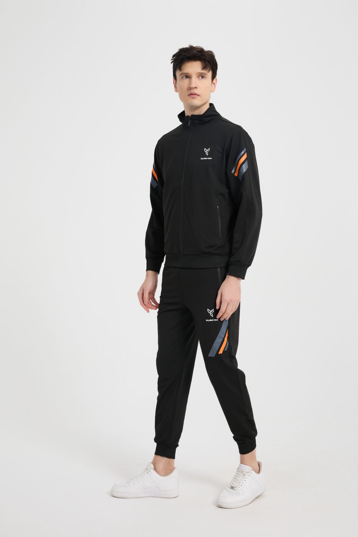 ⁦Men Agility Tracksuit Black⁩ - الصورة ⁦6⁩