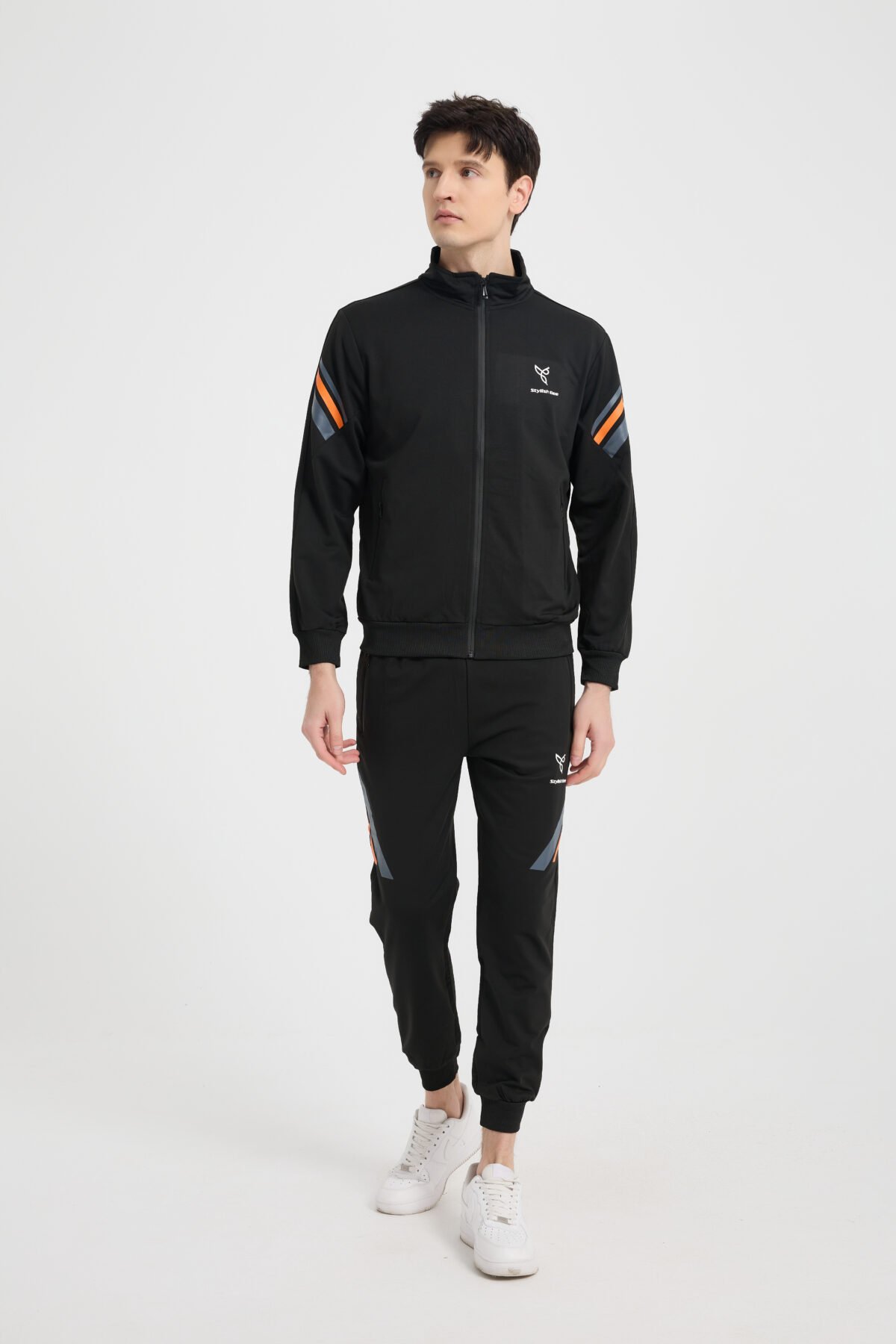 ⁦Men Agility Tracksuit Black⁩ - الصورة ⁦7⁩