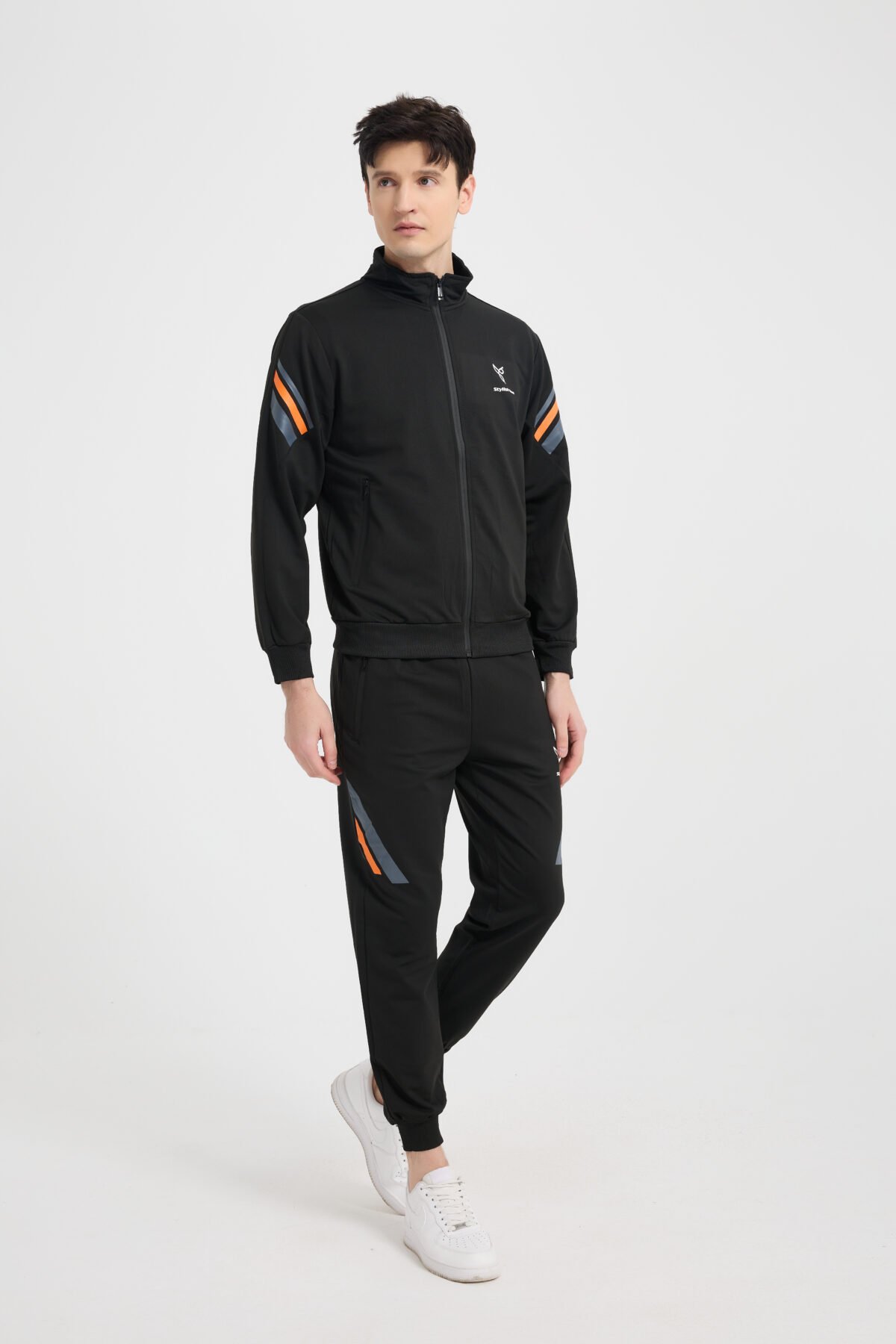 ⁦Men Agility Tracksuit Black⁩ - الصورة ⁦9⁩