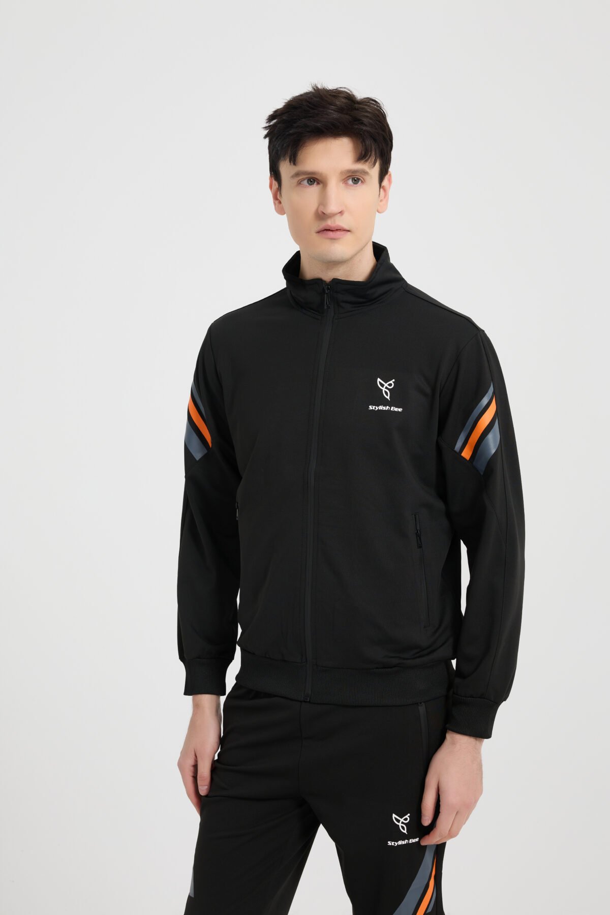 ⁦Men Agility Tracksuit Black⁩ - الصورة ⁦10⁩