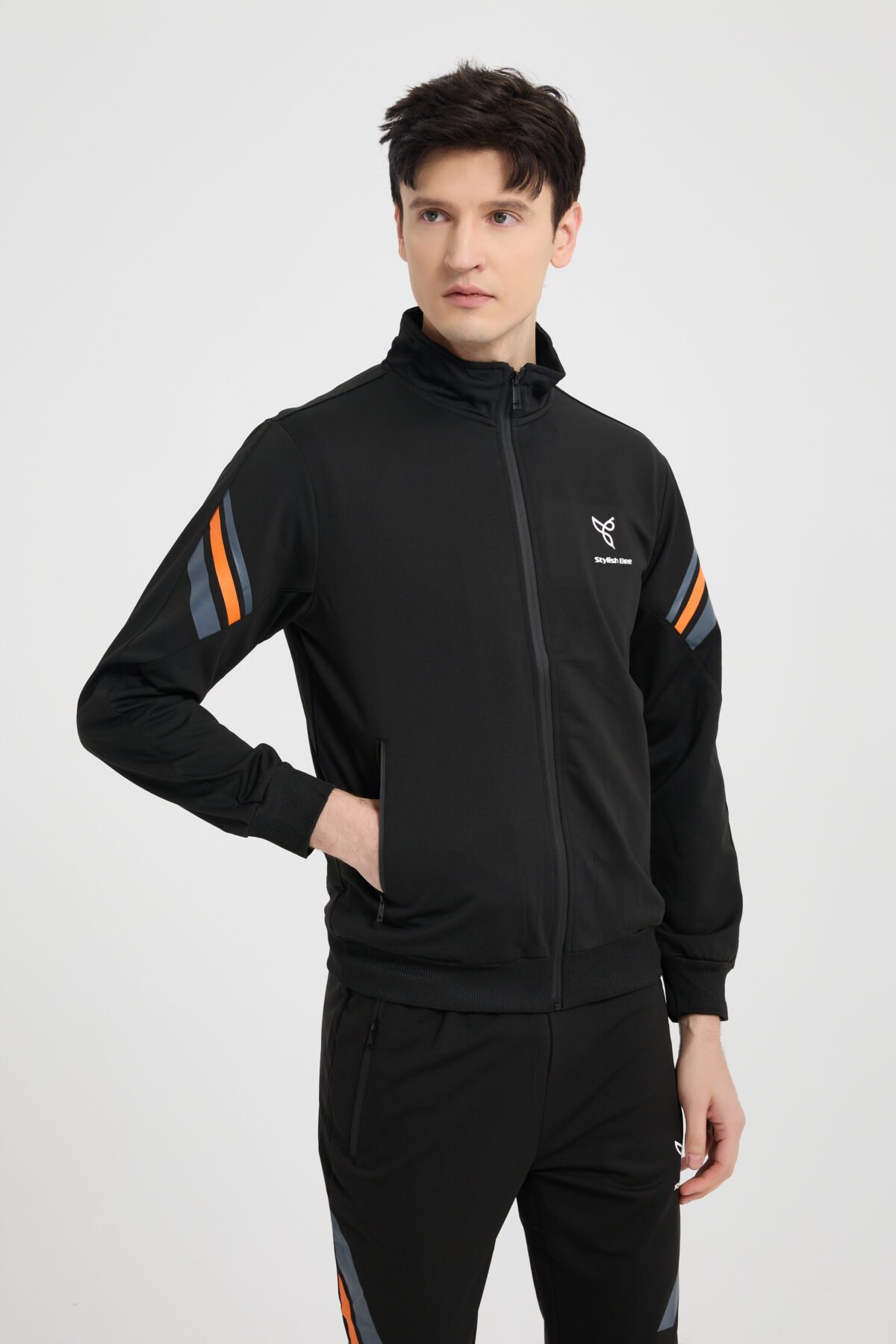 ⁦Men Agility Tracksuit Black⁩ - الصورة ⁦14⁩