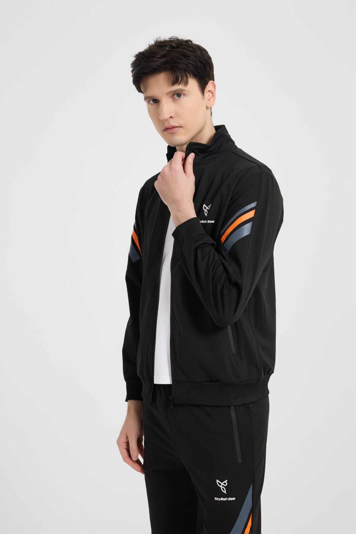 ⁦Men Agility Tracksuit Black⁩ - الصورة ⁦16⁩