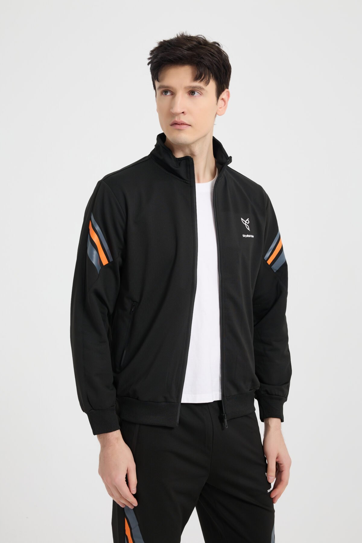 ⁦Men Agility Tracksuit Black⁩ - الصورة ⁦17⁩