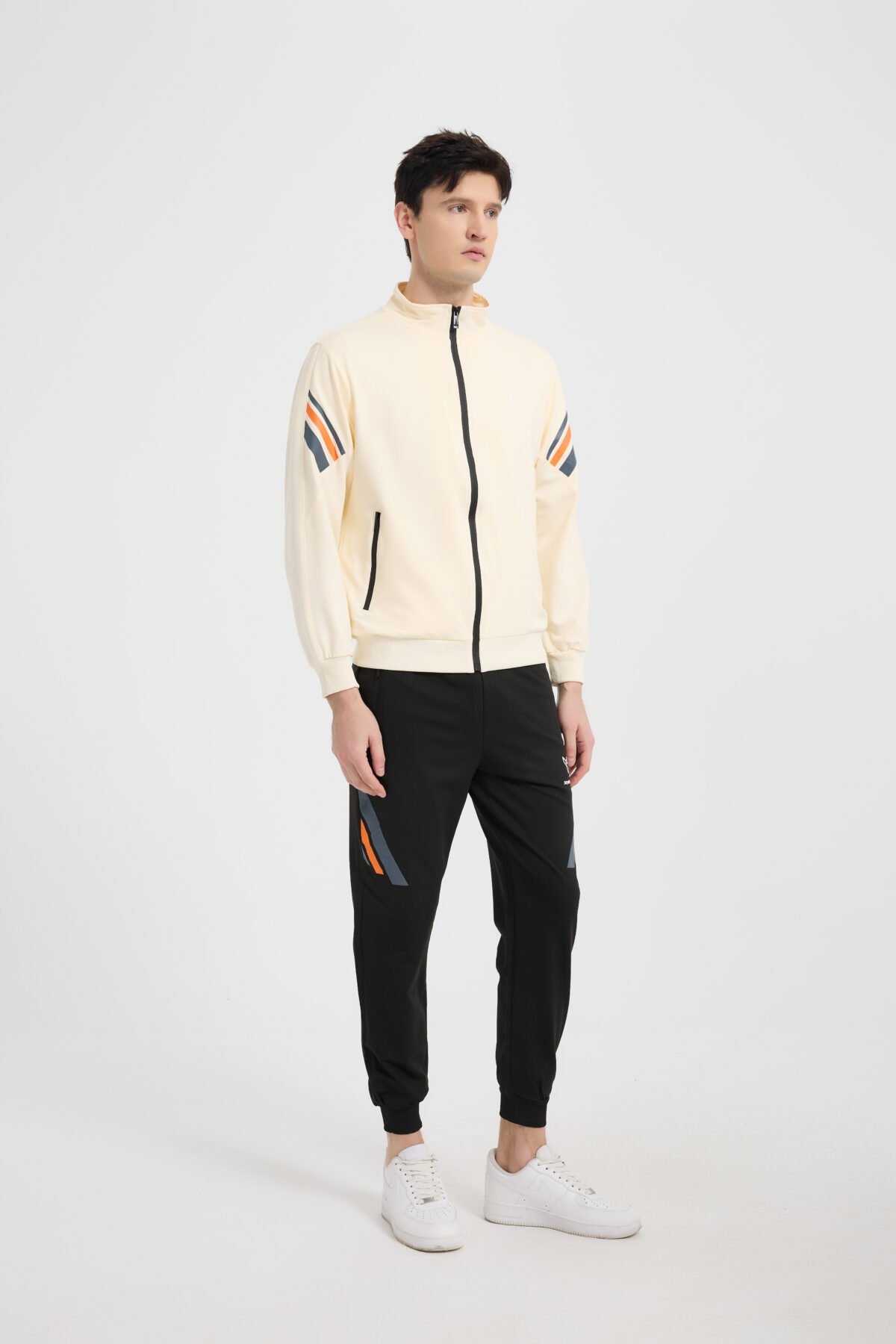 Men Agility Tracksuit Beige