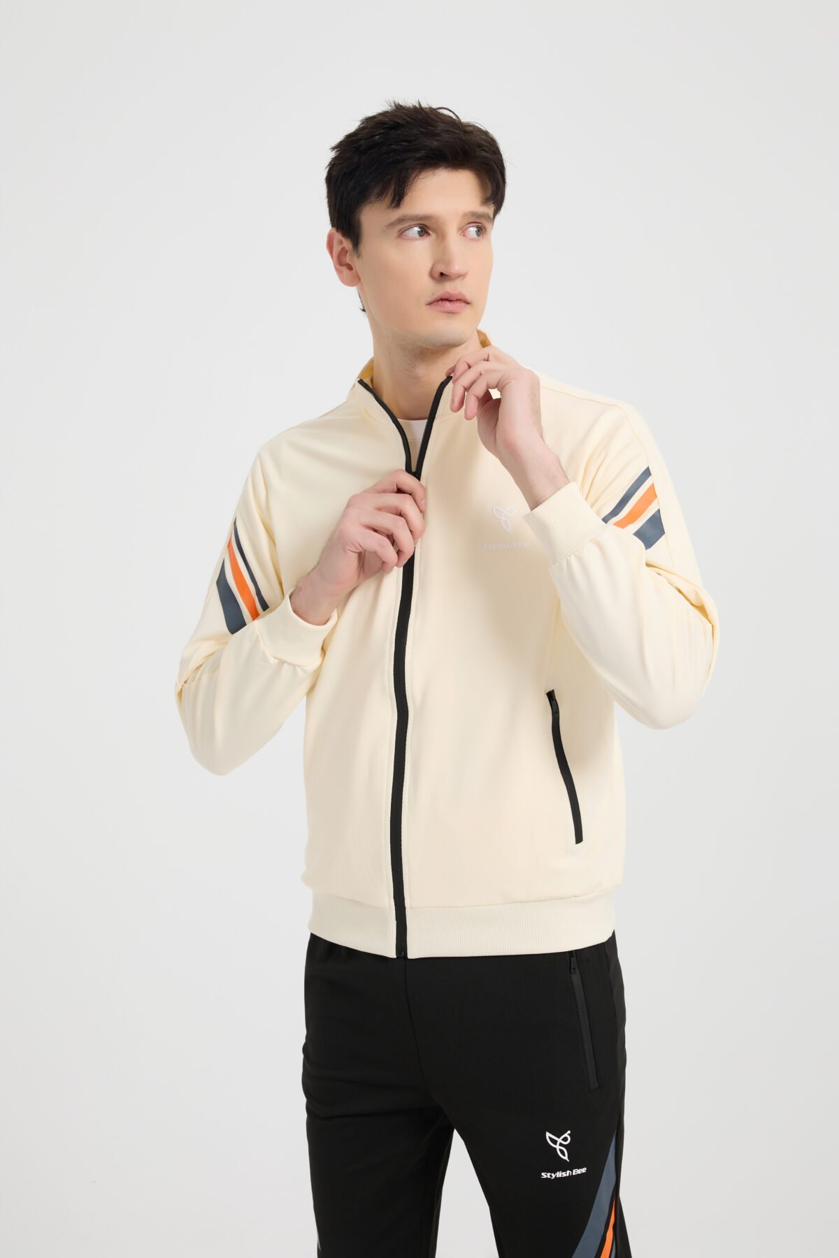 ⁦Men Agility Tracksuit Beige⁩ - الصورة ⁦11⁩