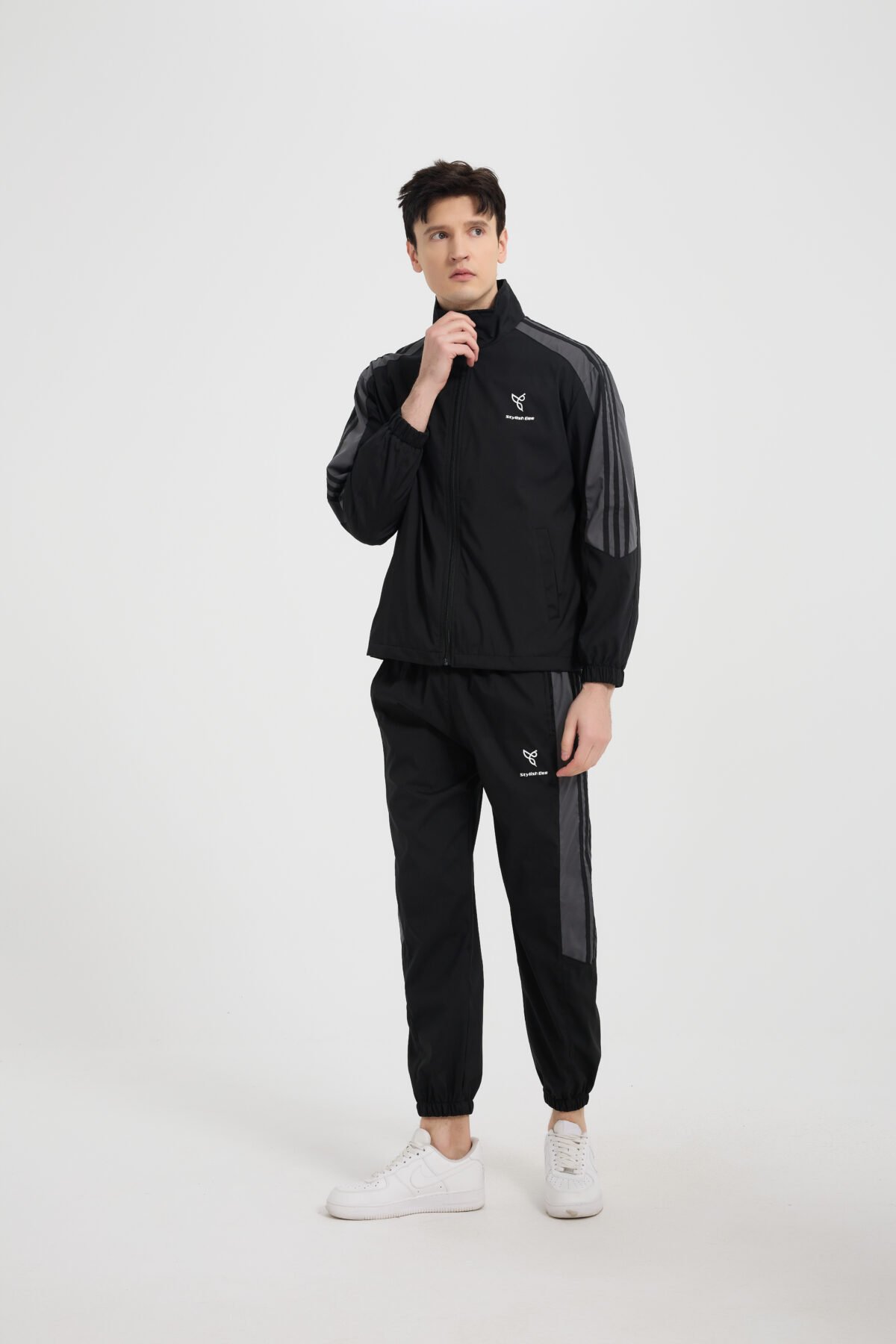 ⁦Men Core Tracksuit Black⁩ - الصورة ⁦4⁩