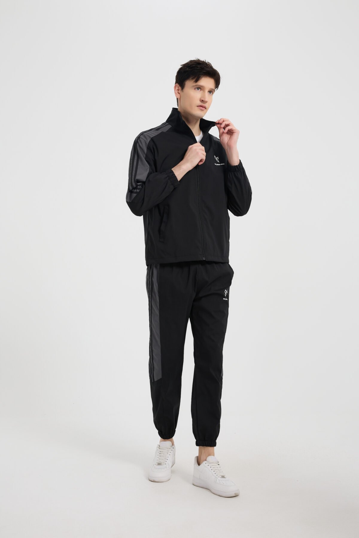 ⁦Men Core Tracksuit Black⁩ - الصورة ⁦6⁩