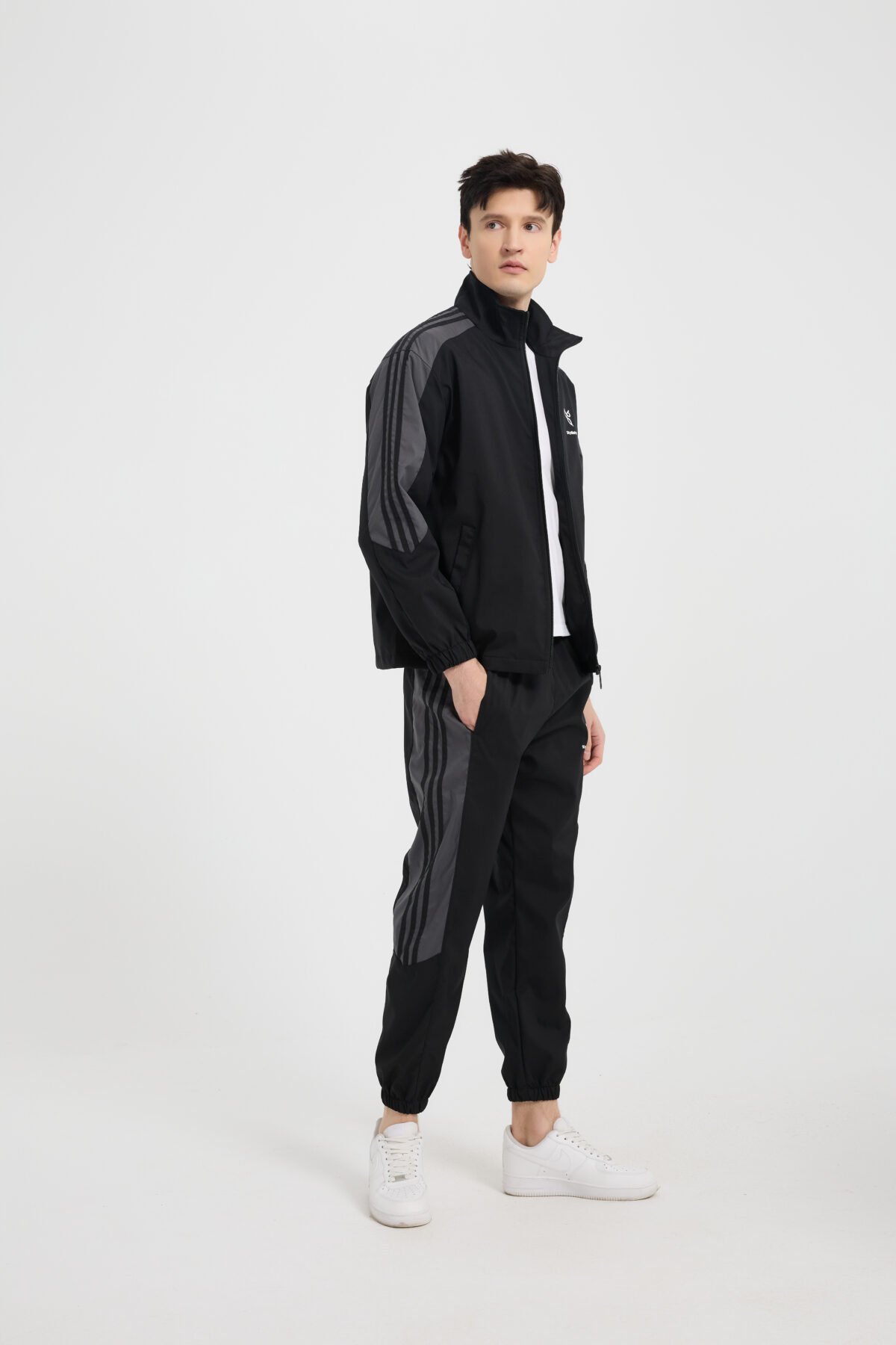 ⁦Men Core Tracksuit Black⁩ - الصورة ⁦10⁩