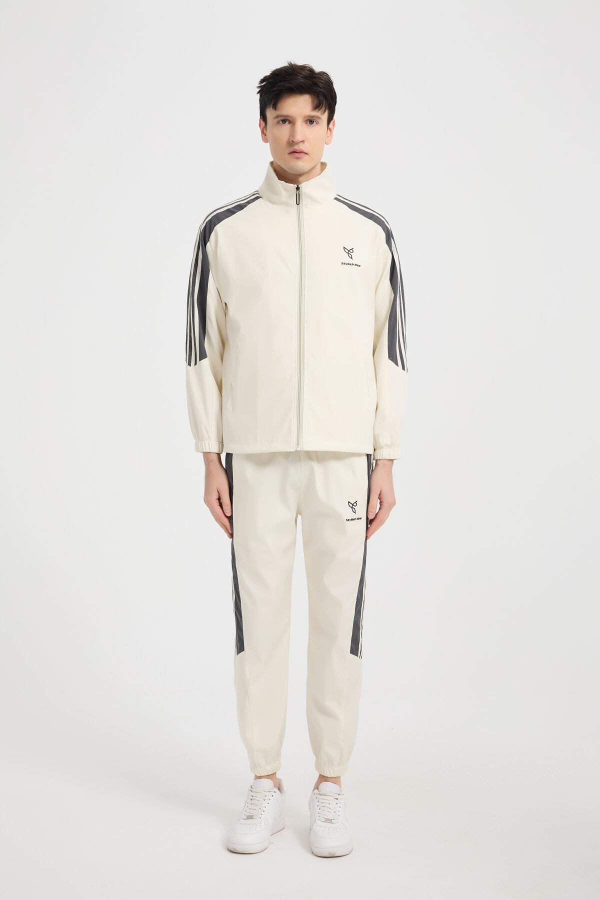 ⁦Men Core Tracksuit White⁩ - الصورة ⁦2⁩