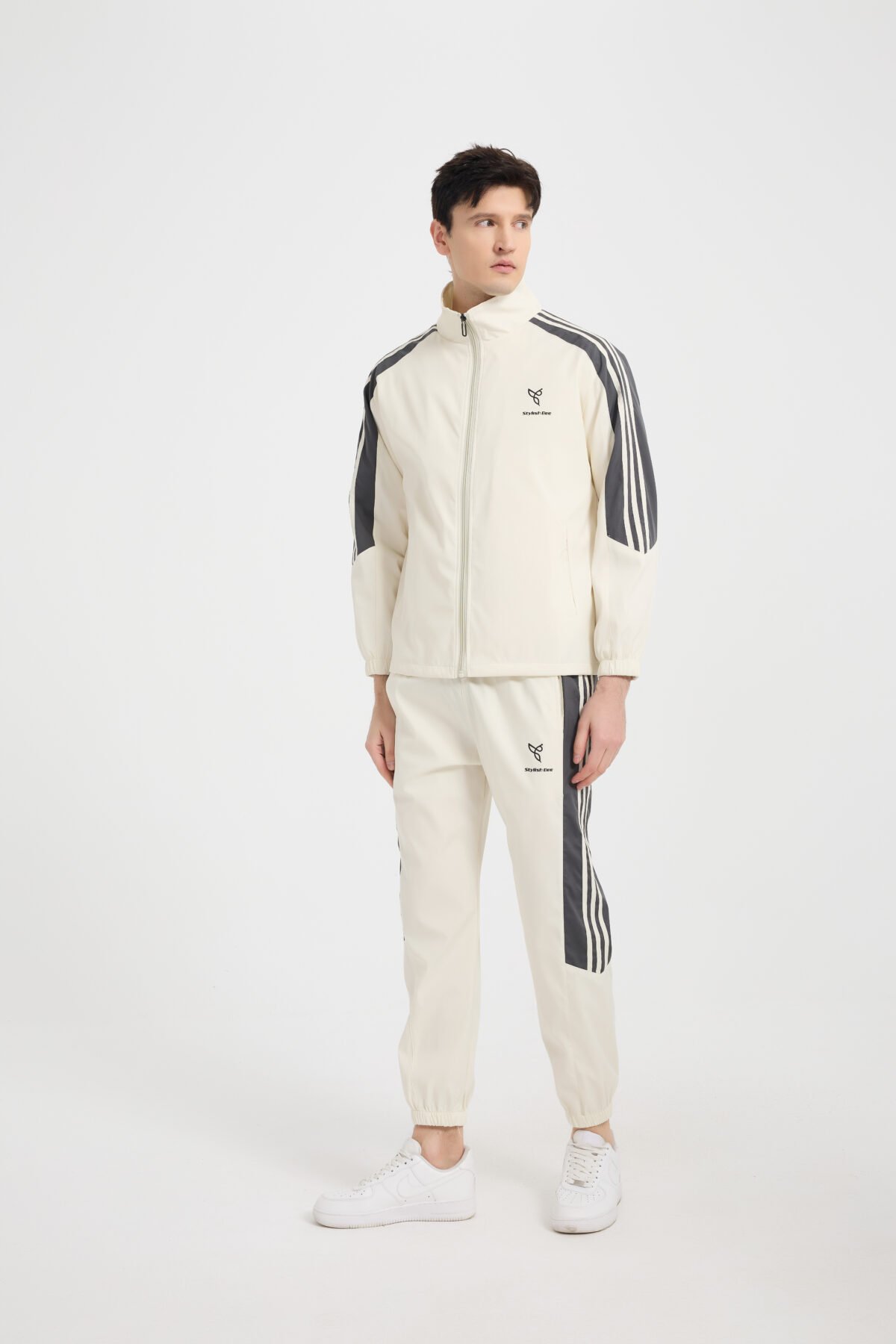 ⁦Men Core Tracksuit White⁩ - الصورة ⁦5⁩