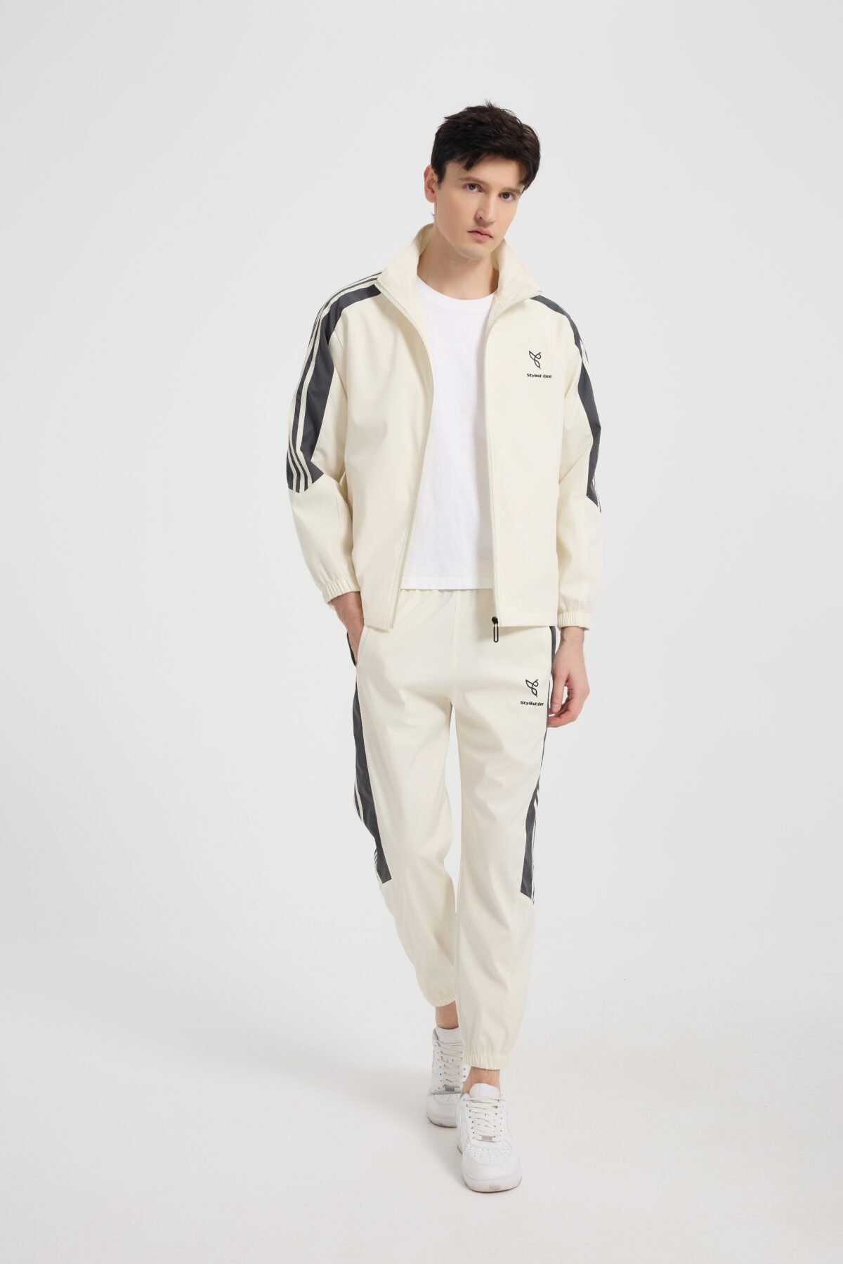 ⁦Men Core Tracksuit White⁩ - الصورة ⁦11⁩