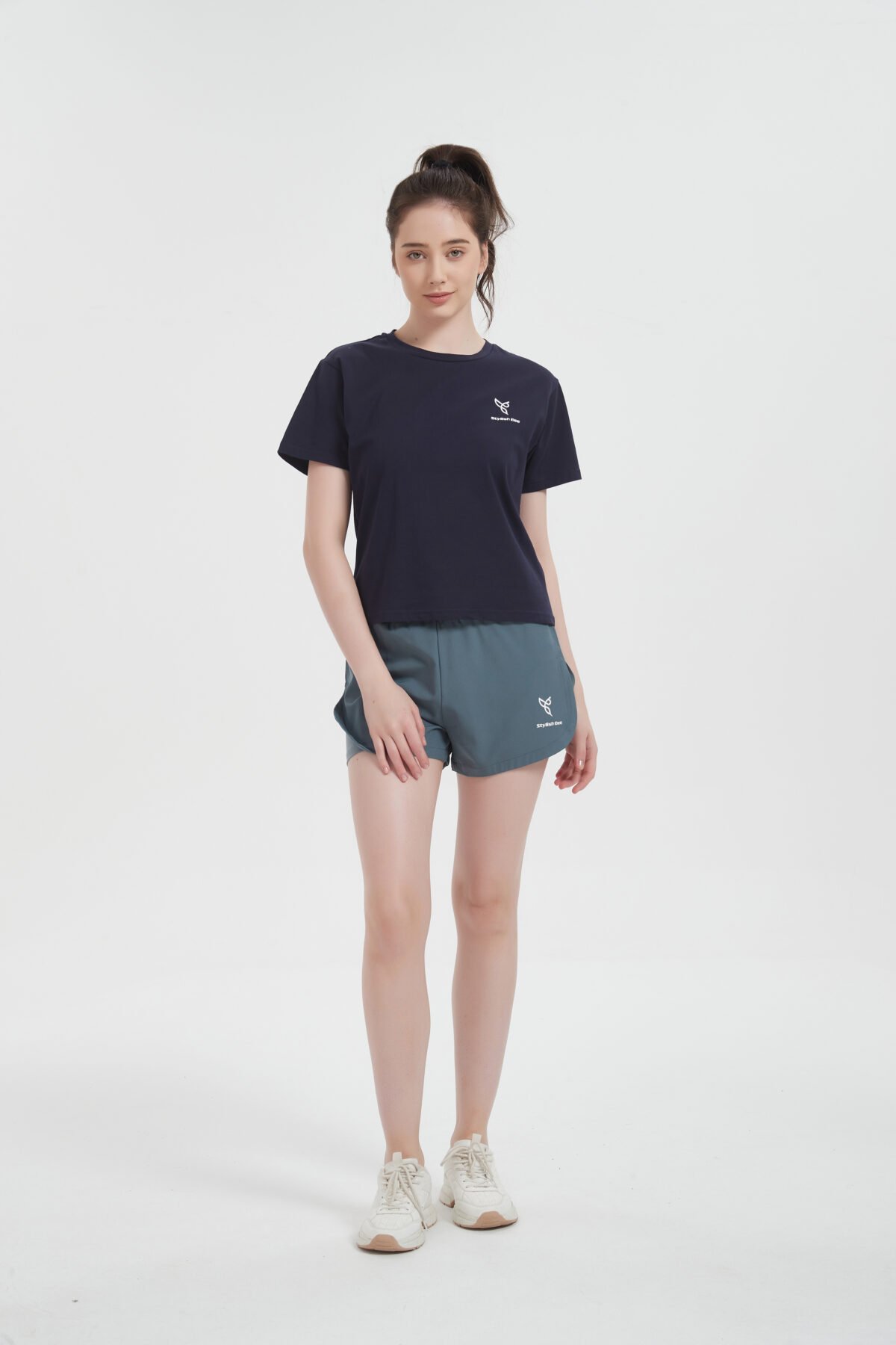 RUNNING 2 IN 1 SHORTS Blue - Image 6