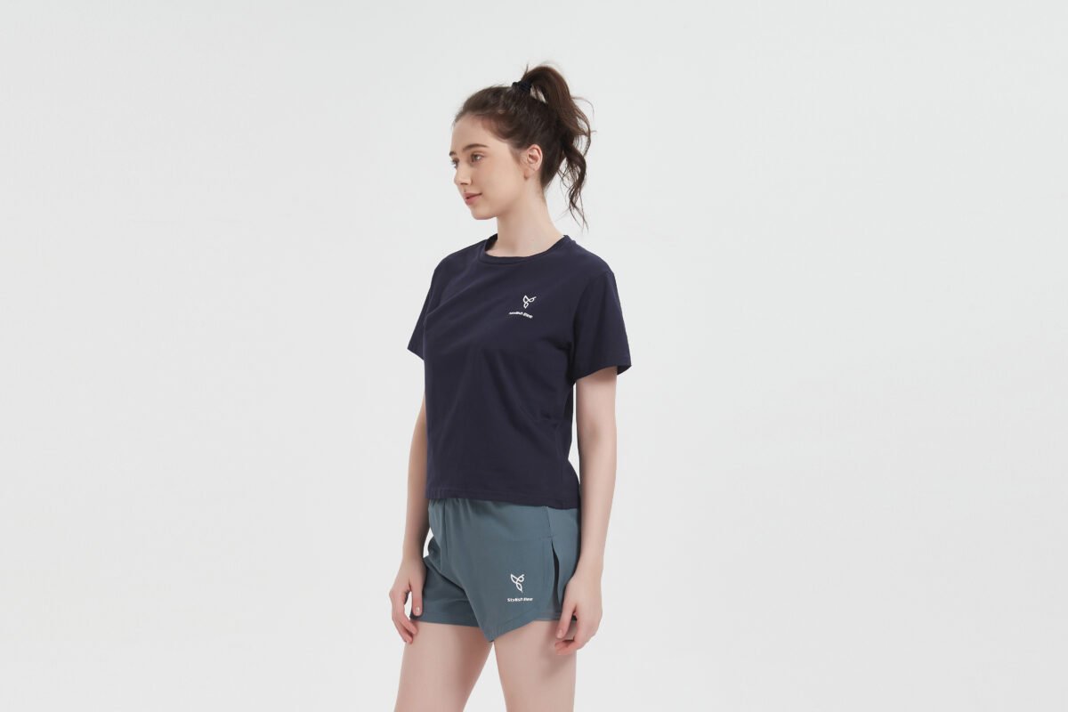 RUNNING 2 IN 1 SHORTS Blue - Image 3