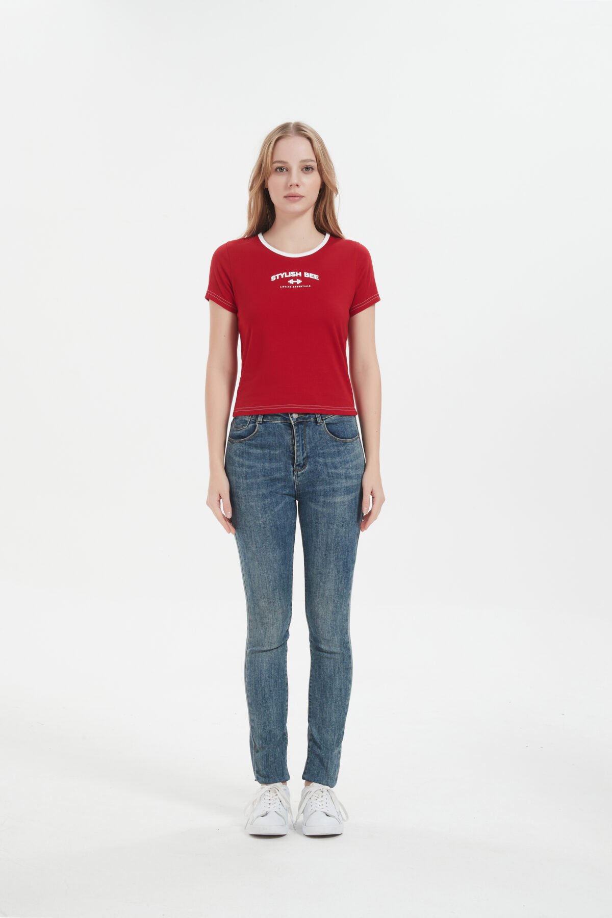 TEAM GS BABY TEE Red - Image 2