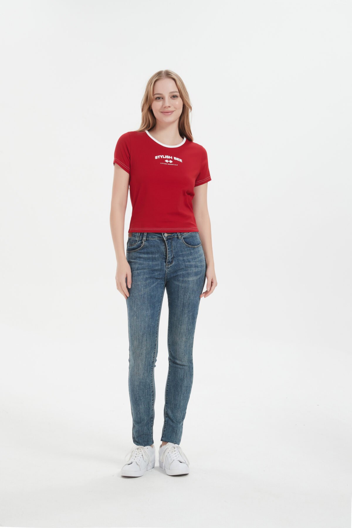 TEAM GS BABY TEE Red - Image 5