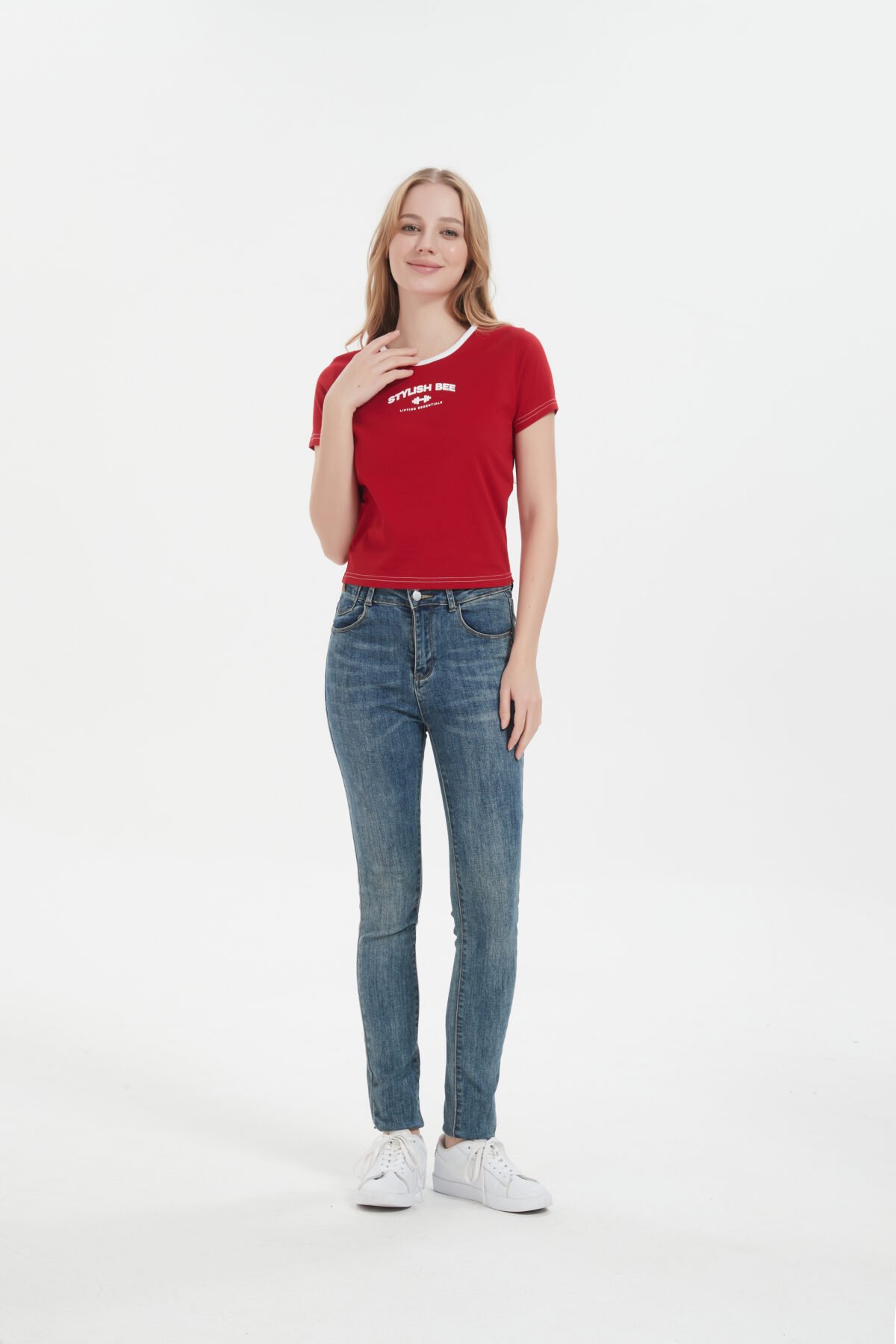 TEAM GS BABY TEE Red - Image 8