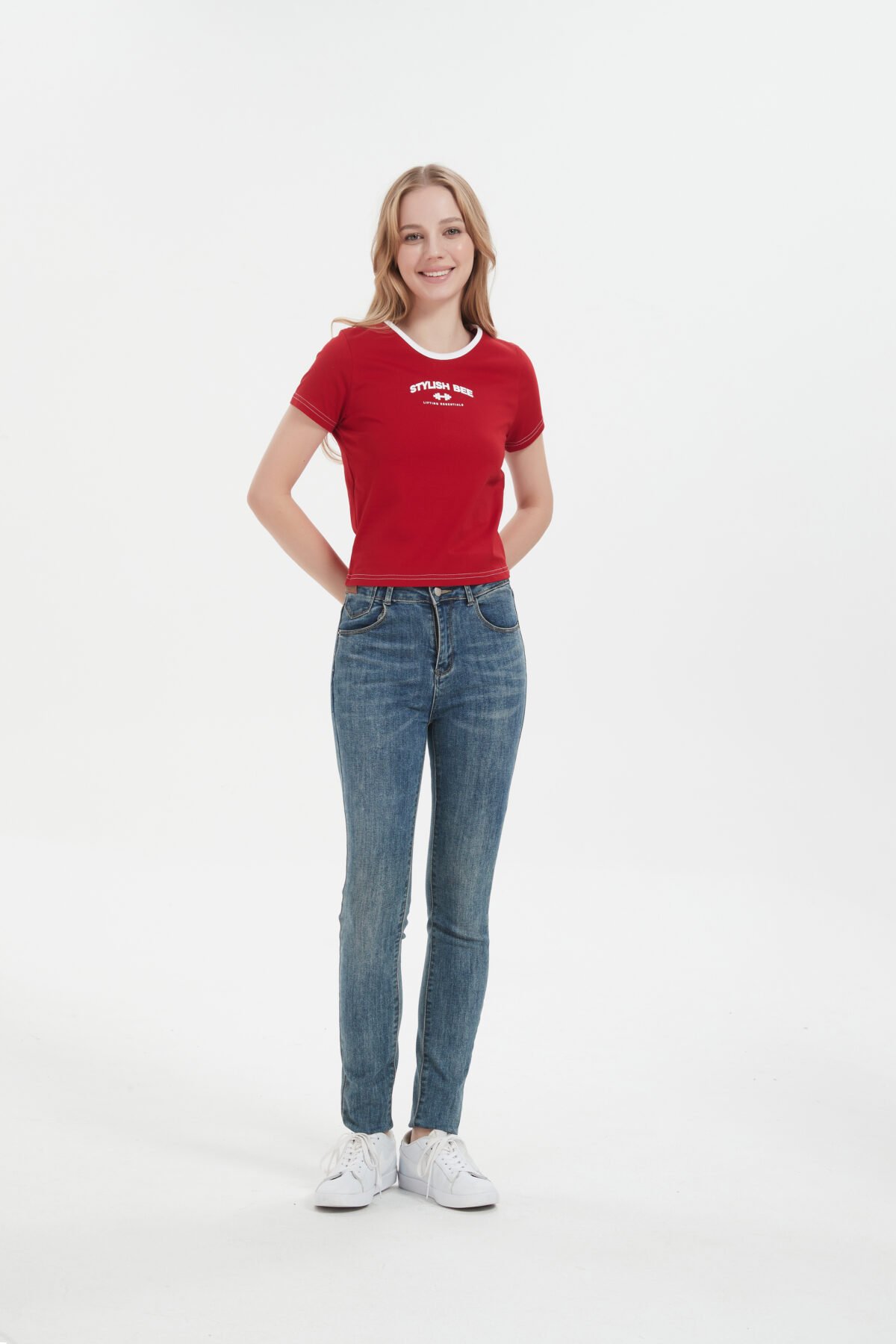 TEAM GS BABY TEE Red - Image 9