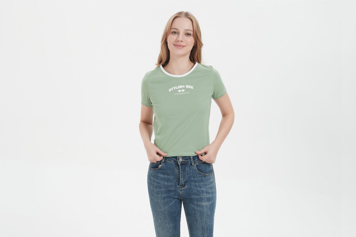 TEAM GS BABY TEE Green - Image 9