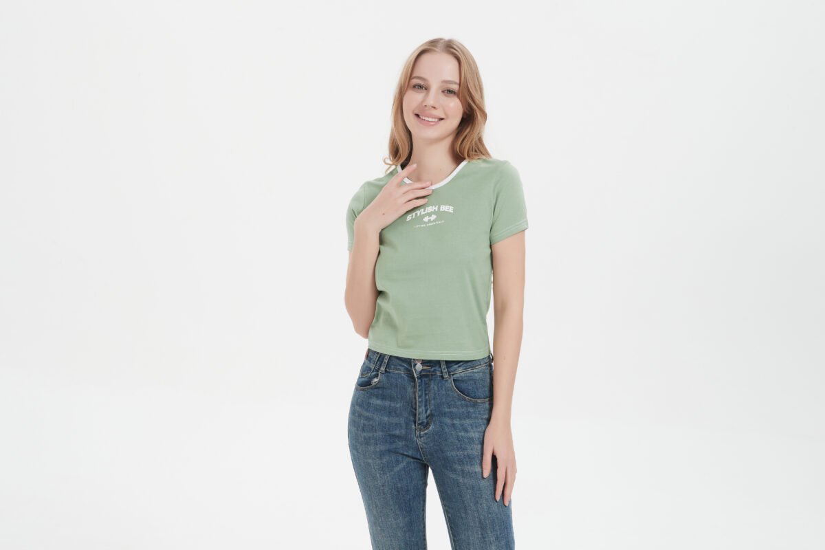 TEAM GS BABY TEE Green - Image 7
