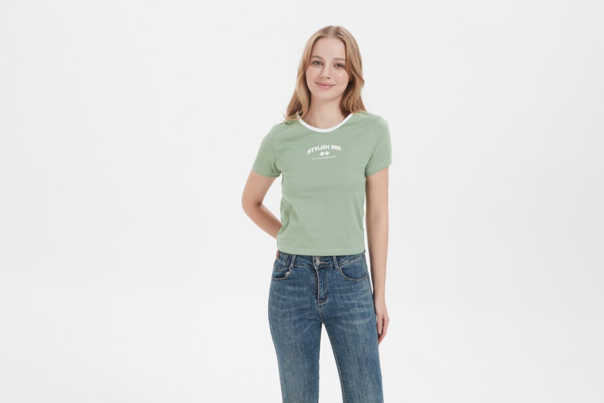 TEAM GS BABY TEE Green - Image 5