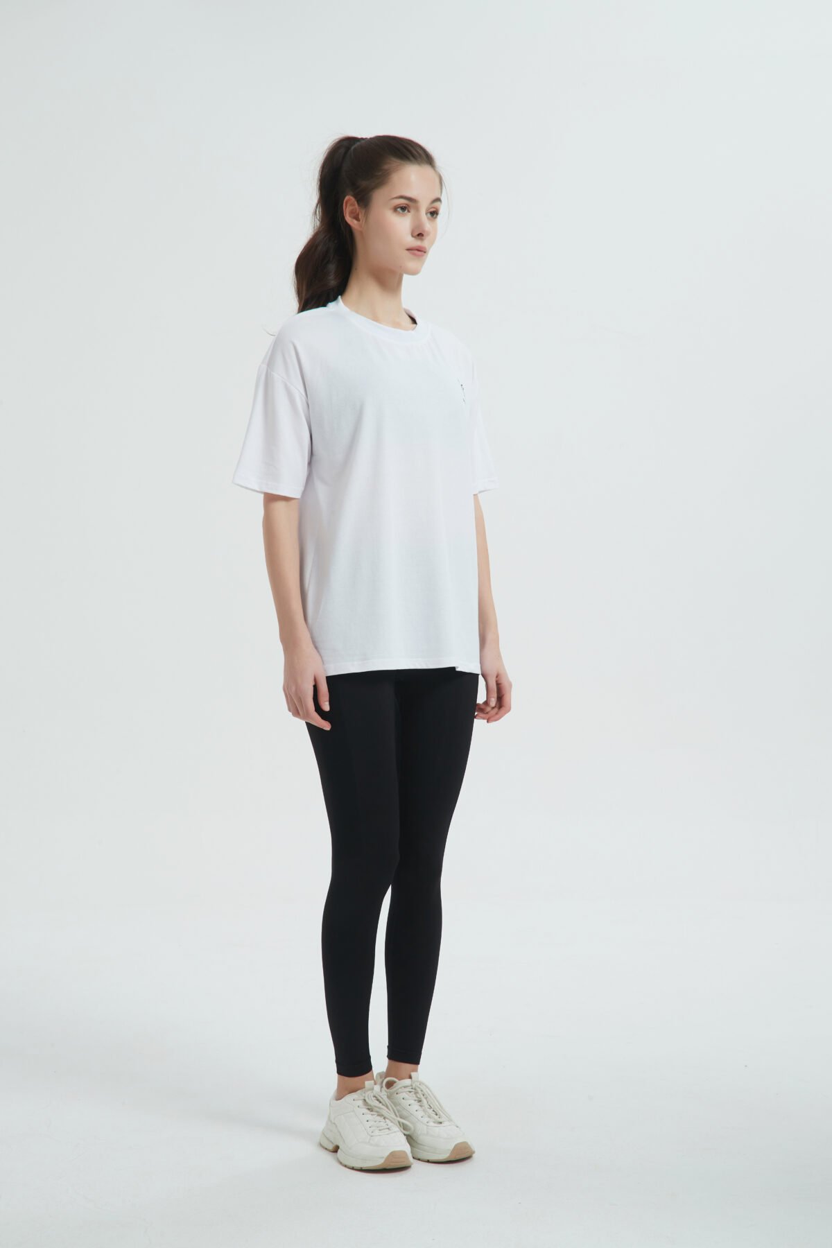 BLOCK OVERSIZED T-SHIRT White - Image 4
