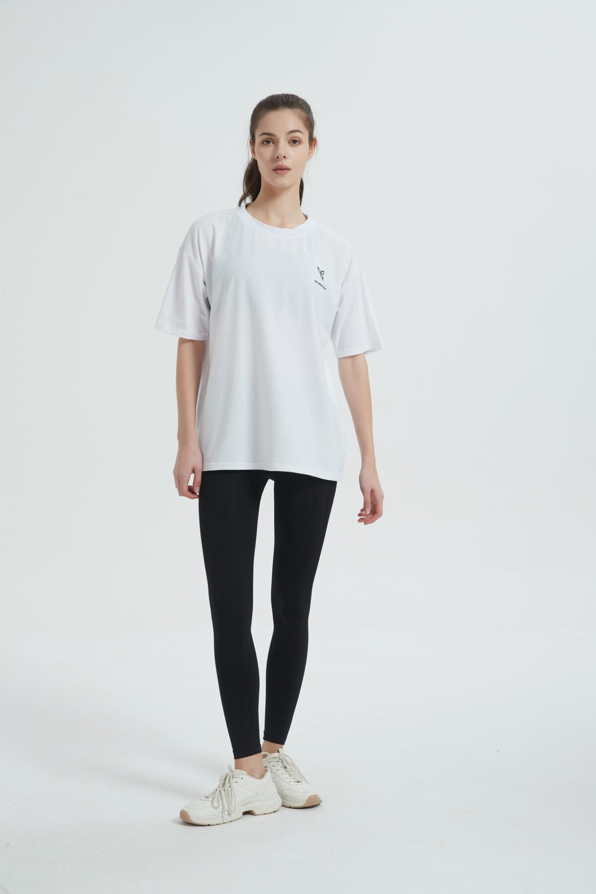 BLOCK OVERSIZED T-SHIRT White - Image 6