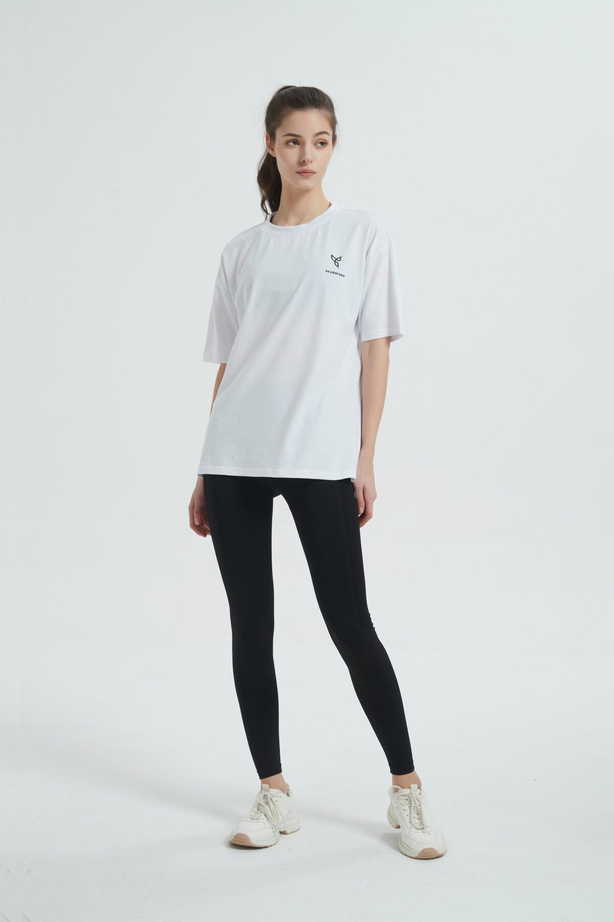BLOCK OVERSIZED T-SHIRT White - Image 8