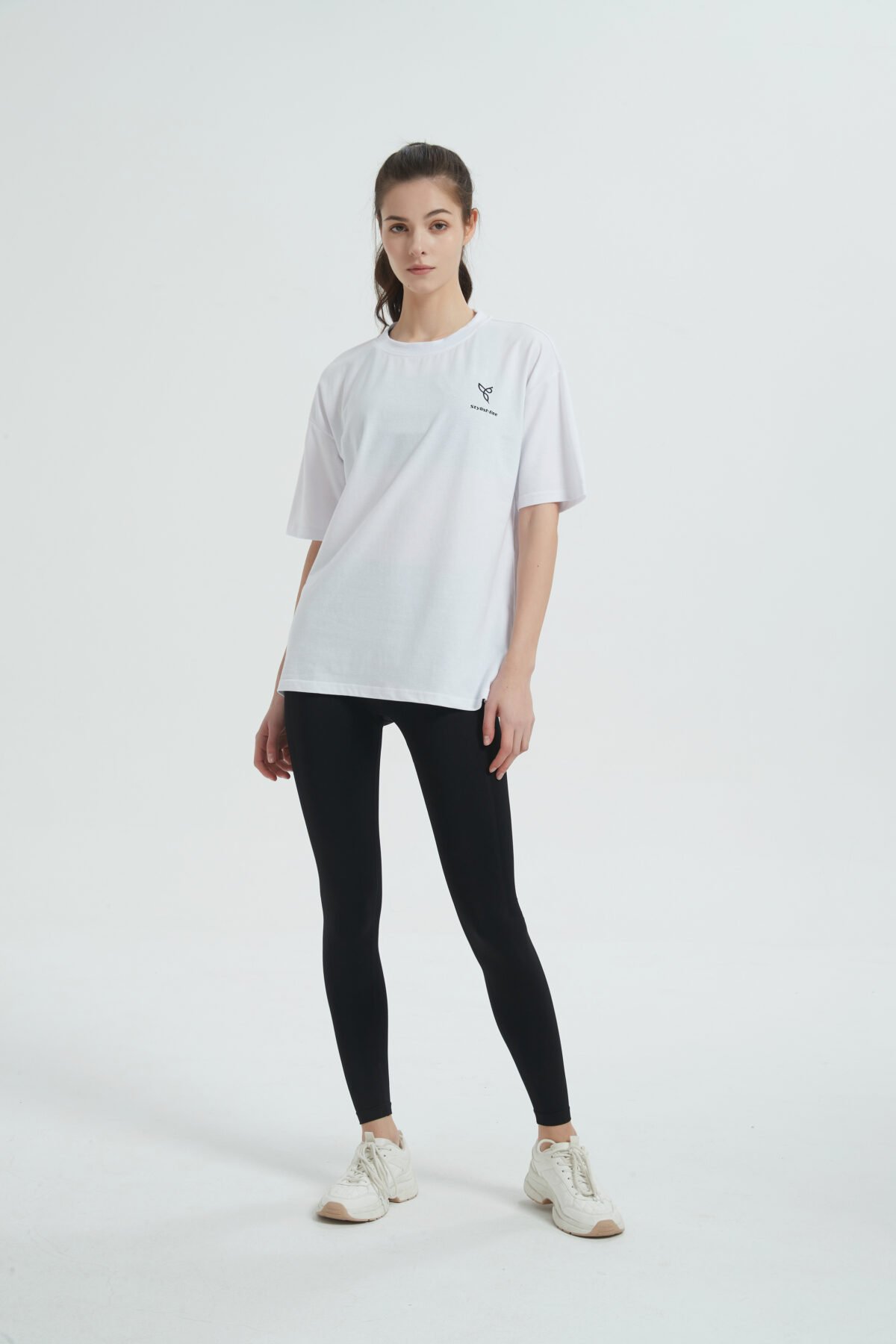 BLOCK OVERSIZED T-SHIRT White - Image 9