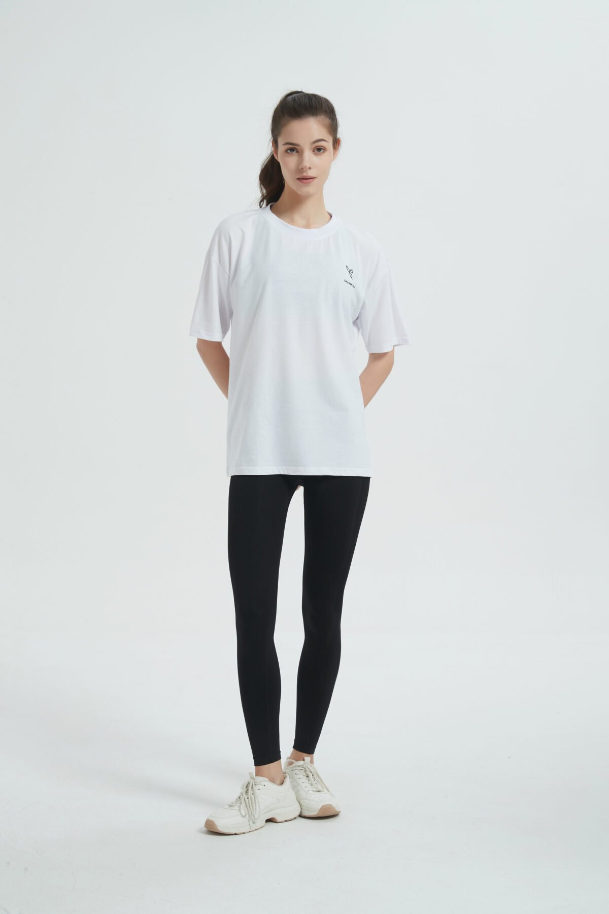 BLOCK OVERSIZED T-SHIRT White - Image 10