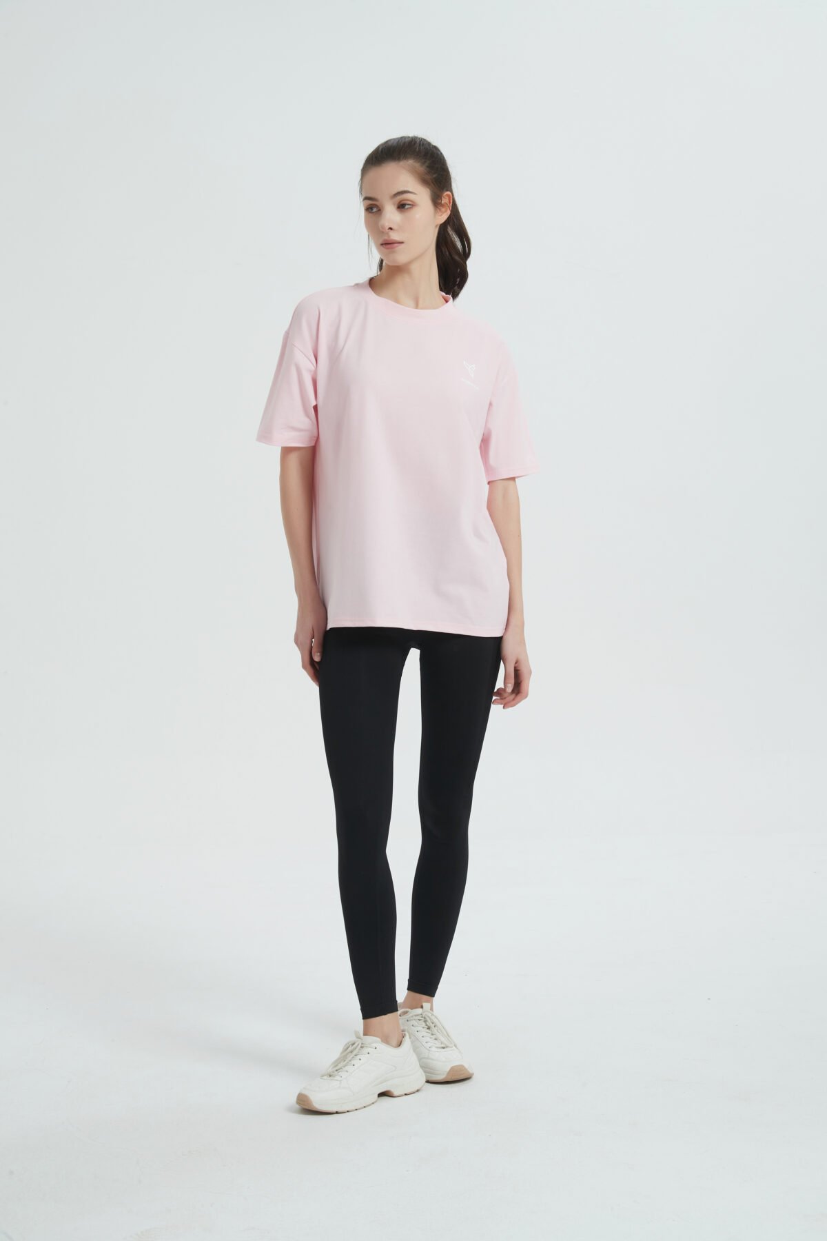 BLOCK OVERSIZED T-SHIRT Light Pink - Image 12
